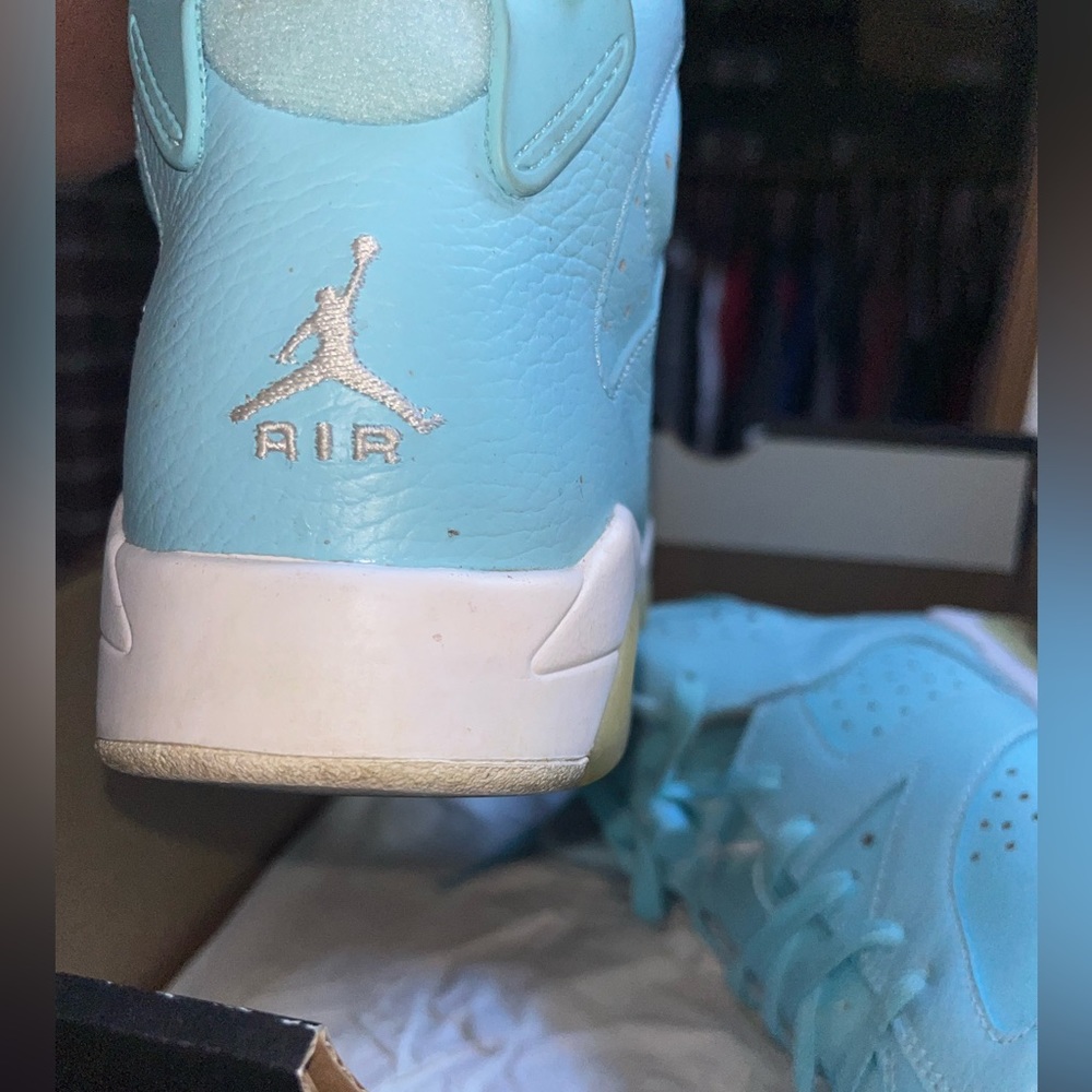 Jordan retro 6 still blue/white - Picture 5 of 8